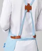 Latzschürze Canvas 70 x 80 cm light blue : light blue : Produktbild-Vorschau 6