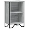 vidaXL Knihovna Grey Sonoma 50x31x74,5 cm Materiál na bázi Náhled obrázku produktu 1