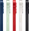 A side-by-side comparison of five different colored iPhones. Produktbild-Vorschau