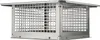 A stainless steel chimney cap with a grid pattern on a white background. Anteprima dell’immagine prodotto