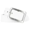 MUSTANG Leder Gürtel Woman´s Leather Belt 3.5 W95 White Produktbild-Vorschau 4