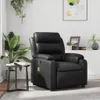 vidaXL Massagesessel Schwarz Kunstleder Produktbild-Vorschau 2