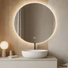 LED Badspiegel Rund 60 cm – Anti-Beschlag, 3 Lichtfarben Produktbild-Vorschau 1