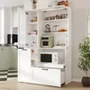 Armoire de cuisine Merax avec tiroirs multifonctionnels et Voir les images du produit 1