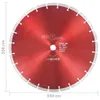 vidaXL Diamantzaagschijf voor staal, 350 mm Productafbeelding-voorbeeld 2