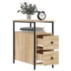 vidaXL Table de nuit chêne Sonoma 30x60x60 cm bois Voir les images du produit 4