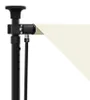 vidaXL Markise Einziehbar Creme 150x150 cm Stoff und Stahl Produktbild-Vorschau 6