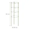 Relaxdays Rankhilfe, 5er Set, 4 Ringe, HxD: 90 x 28 cm, Produktbild-Vorschau 6
