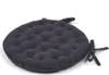 Coussin de chaise rond Secession, coton, Ø 37 cm Voir les images du produit 1