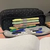Astuccio per la scuola e l'ufficio 3 scomparti per bambini Anteprima dell’immagine prodotto 4