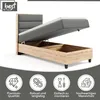 Trinity K-1 Boxspringbett 90x200 mit Bettkasten und Produktbild-Vorschau 3