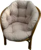 Kissen für einen Rattan-Gartenstuhl, Beige,  Kissen für die Produktbild-Vorschau 1