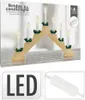 Weihnachtsdekoration LED Kerzenhalter 7 Kerzen natur Produktbild-Vorschau 8