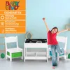 Baby Vivo Kindersitzgruppe mit multifunktionalem Tisch und Produktbild-Vorschau 2