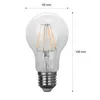 A clear product shot of an LED light bulb with dimensions indicated. Náhľad obrázku produktu