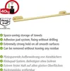 WENKO Turbo-Loc® Badetuchstange Uno Mod. Orea Gold, 60 cm, Produktbild-Vorschau 4