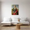 Italienischer Leinwand Leinwandbild - St. Catherine of Produktbild-Vorschau 3