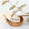 12 kleine Glücksbringer Glückssymbole aus Holz Viel Glück Produktbild-Vorschau 3