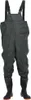 vidaXL Waders con stivali verde scuro taglia 40 Anteprima dell’immagine prodotto 1