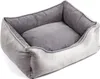 BOUTIQUE ZOO Premium Dog Bed | Veľkosť 1: 63 x 55 x 19 cm Náhľad obrázku produktu 1