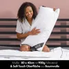chill SLEEPLONGER Kopfkissen 40×80 cm – 2-in-1 Design für Produktbild-Vorschau 9