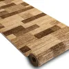 Läufer KARMEL Deski Bretter Nuss 120cm beige 120x930 cm Produktbild-Vorschau 2