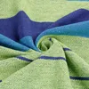 Hamak na drążkach 200 x 150 cm niebiesko-zielony – podwójny Podgląd zdjęcia produktu 6