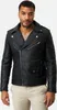 Veste en cuir homme Ricano PIETRO - Noir / M Voir les images du produit 1