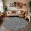 Outdoor Teppich Flachgewebe modern Boho Ethno wetterfest Produktbild-Vorschau 2