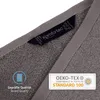 Komfortec 4er Handtuchset aus 100% Baumwolle, 2 Handtücher Produktbild-Vorschau 4