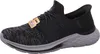 Skechers scarpa slip-on confortevole in nero, taglia 46 Anteprima dell’immagine prodotto 38