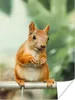 MuchoWow® Poster Eichhörnchen - Rute - Herbst 30x40 cm - Produktbild-Vorschau 1