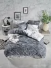 Bettwäsche 100% Baumwolle 135x200 cm Renforce Marmor Produktbild-Vorschau 3