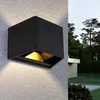 LED Solar Wandleuchte, Up & Down, Kunststoff, schwarz, L Produktbild-Vorschau 3