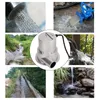 A collage of images showing water flowing in various settings, with a central image of a water turbine generator. Náhled obrázku produktu