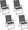 4er Set Gartenstuhl klappbar, Klappstuhl mit Hochlehner & Produktbild-Vorschau 1