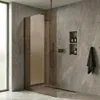 CERANO - Box doccia Walk-in Onyx Top Round L/P - 8 mm - Anteprima dell’immagine prodotto 3