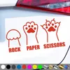 PantherPixel Katzen Aufkleber Schere Stein Papier Schnick Produktbild-Vorschau 1