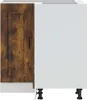 vidaXL Élément bas d'angle de cuisine Porto Chêne fumé Voir les images du produit 4