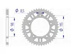 AFAM Kettenrad Alu Standard - 420 Produktbild-Vorschau 1