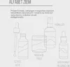 An illustration of various cosmetic bottles and jars, with Polish text labels. Produktbild-Vorschau
