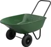 HAGO24 Gartenkarre Grün Schubkarre Kippkarre 78L PP Wanne Produktbild-Vorschau 2