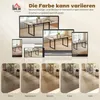 HOMCOM Esstisch ausziehbar 140/180 x 80 cm Esszimmertisch Produktbild-Vorschau 10