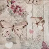 GO-DE Textil, Sesselauflage hoch, Schmetterling beige, Produktbild-Vorschau 8