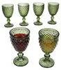 6x Diamentowe kieliszki do wina zielone 200ml kieliszek Podgląd zdjęcia produktu 1