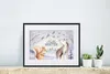 MuchoWow® Gerahmtes Poster Schnee - Winter - Tiere 40x30 cm Produktbild-Vorschau 6