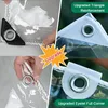 Bâche transparente imperméable avec renforts d'œillets, Voir les images du produit 11