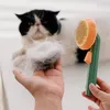 Brosse pour chiens et chats avec bouton de nettoyage, Voir les images du produit 3