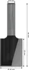 PRO Nutfräser, zweischneidig, Ø 22 x L 24,6, Schaft 8 mm Produktbild-Vorschau 1