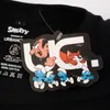 3er-Set Herren-T-Shirts Schwarz / Weiß / Grau Schlümpfe Produktbild-Vorschau 10